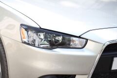 Накладки (реснички) на фары Mitsubishi Lancer 10 2007-2016