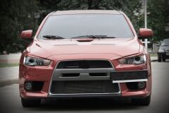 Накладки (реснички) на фары Mitsubishi Lancer 10 2007-2016