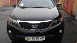 Реснички на фары KIA SORENTO 2009-2012