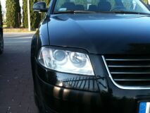 Реснички на фары для Volkswagen Passat B5 рестайлинг