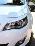 Реснички на фары для Opel Astra J 2009-2012 