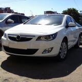 Реснички на фары для Opel Astra J 2009-2012 