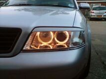 Реснички на фары для AUDI A6 C5 1997-2004
