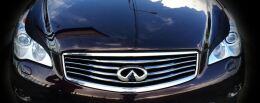 Реснички на фары для INFINITI ЕХ25, ЕХ35, ЕХ37 2007-2013 