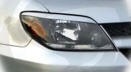 Реснички на фары MITSUBISHI OUTLANDER 2002-2006