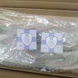Накладки на фары крашеные в серебристый Toyota Land Cruiser Prado 120 2002-2009 (цвет 1D4 SILVER)
