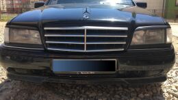 Реснички на фары для Mercedes-Benz C class 1993-2000 (W202, S202)