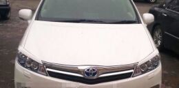 Реснички на фары Toyota Sai 2009-2013 K10
