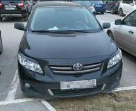 Реснички на фары для Toyota Corolla E150 2007-