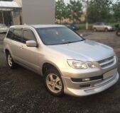 Реснички на фары для Mitsubishi Airtrek CU2W 2001-2002