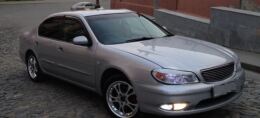 Реснички на фары для NISSAN CEFIRO A33 1998-2003 ШИРОКИЕ