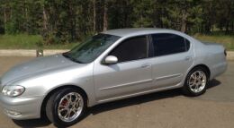 Реснички на фары для NISSAN CEFIRO A33 1998-2003 ШИРОКИЕ