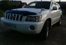 Реснички на фары для TOYOTA KLUGER V ACU20W