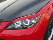 Реснички на фары для Mazda 3 седан 2003-2009