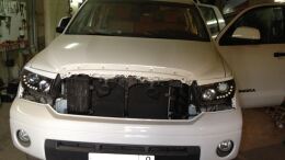 Реснички на фары TOYOTA TUNDRA/SEQUOIA 2006-2017 XK50/60