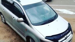Реснички на фары для TOYOTA IPSUM 2001-2003 ACM26 ДЛИННЫЕ