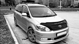 Реснички на фары для TOYOTA IPSUM 2001-2003 ACM26 ДЛИННЫЕ