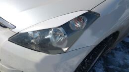 Реснички на фары для Toyota Wish ANE10 узкие, простая оптика