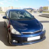 Реснички на фары для Toyota Wish ANE10 узкие, простая оптика