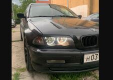 Реснички на фары для BMW 3 E46