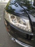 Реснички на фары для Audi A6 C6 2004-2008 (4F2, 4F5 - оптика без ДХО)