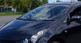 Реснички на фары для Toyota Wish ANE10 широкие
