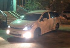 Реснички на фары для Toyota Wish ANE10 широкие