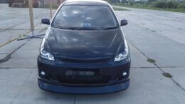 Реснички на фары для Toyota Wish ANE10 широкие