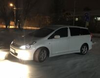 Реснички на фары для Toyota Wish ANE10 широкие