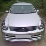 Реснички на фары для Nissan Skyline V35 2001-2004