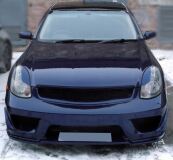 Реснички на фары для Nissan Skyline V35 2001-2004