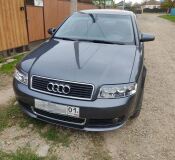 Реснички на фары для Audi A4 B6 2000-2004