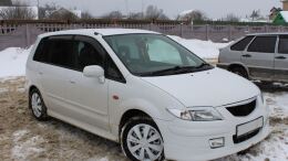Реснички на фары для Mazda Premacy 1999-2004 B3-9