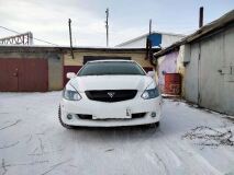Реснички на фары для Toyota Caldina ZZT241 простая оптика 2002-2004