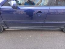 Накладки на внешние пороги Mazda 3 BK 2003-2009 (sedan/hb)