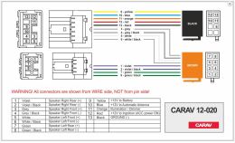 Переходник ISO NISSAN 2003+ (выборочн. модели) (CARAV 12-020)