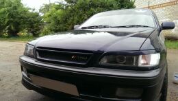 Реснички на фары для Toyota Carina ED ST 202 длинные Р10 B4-2