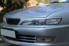 Реснички на фары для Toyota Carina ED ST 202 длинные Р10 B4-2