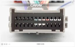 ПЕРЕХОДНИК ISO (питание + акустика): CARAV 12-042: BUICK 2004-2009 (select models)/ CHEVROLET 2000-2010 (select models) / GMS 2001-2009 (select models) / HUMMER H3 2006-2010 / PONTIAC 2001-2008 (select models) / OLDSMOBILE 2001-2004 (select models) / SUZUKI Vitara 1999-2004