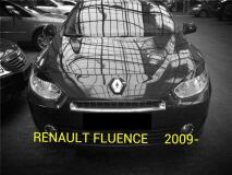Реснички на фары для Renault Fluence 2009-2013