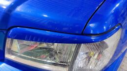 Реснички на фары для Subaru Forester SF5 рестайлинг 2000-2002