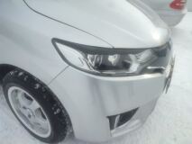 Накладки на фары (реснички) для Honda Fit  2013-2015
