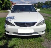 Реснички на фары для Toyota Camry ACV 30