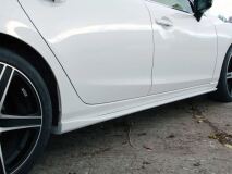 Комплект сплиттеров (Передний и Боковые-сплиттеры (пороги)) Mazda 6 / Atenza GJ 2018-2023