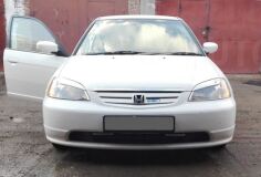 Реснички на фары для Honda Civic ES5 7 поколение (09.2000 - 10.2003)