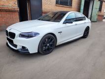 Накладки на пороги BMW 5-series (F10) 2010-213