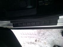 Накладки на внутренние пороги дверей для Citroen Berlingo (B9) 2008-2012, , Citroen Berlingo (B9) 2012-, Peugeot Partner 2007-