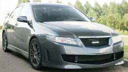 Бампер передний MUGEN STYLE (дорестайл) для Honda Accord 7 (VII) / Acura TSX (2002-2008)