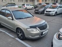 Реснички на фары для Nissan Almera Classic 2007-2012