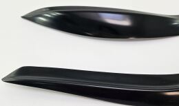 Реснички на фары MERCEDES E-class 212 2013-2015г (рестайлинг)